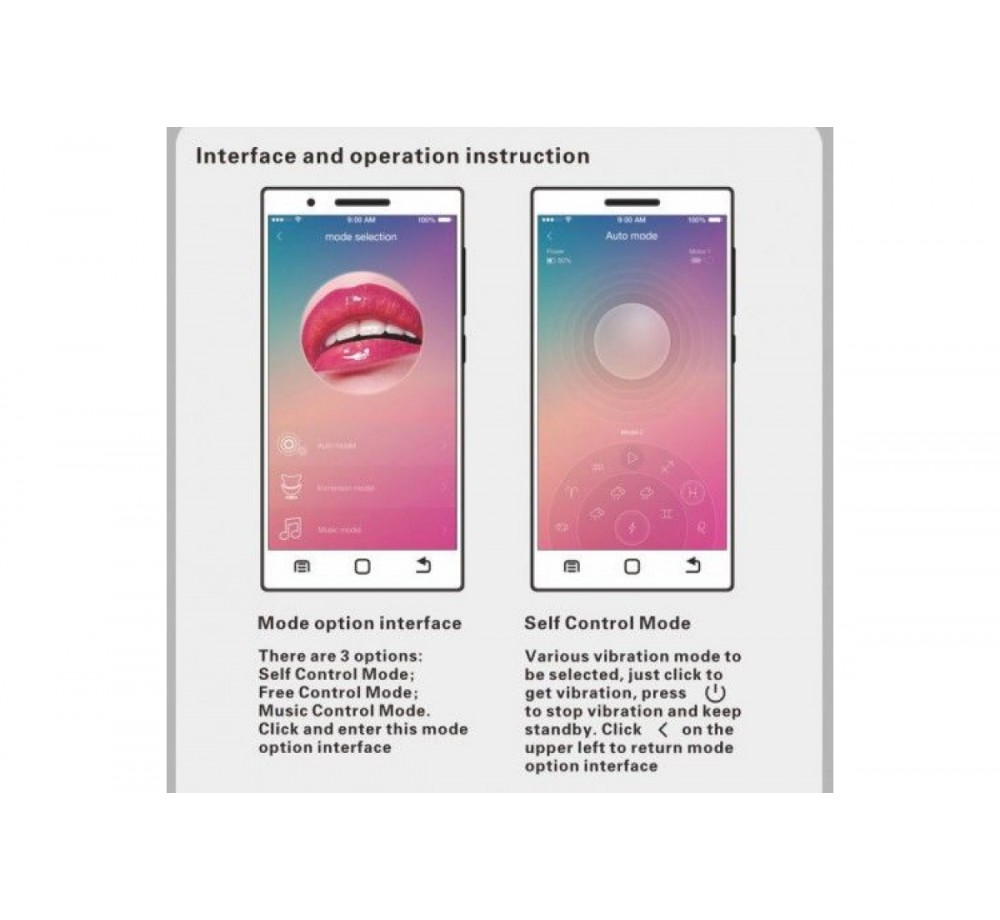 Вибратор для пар August с возможностью управления через смартфон Вибратор для пар August с возможностью управления через смартфон