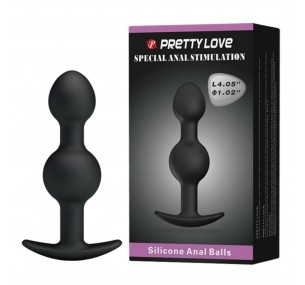 Анальные шарики силиконовые диаметр 2.6 см BI-040034 Анальные шарики силиконовые диаметр 2.6 см BI-040034