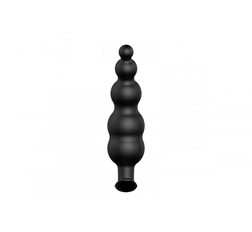 Анальный стимулятор с волнообразной формой,цвет черный Анальный стимулятор с волнообразной формой,цвет черный