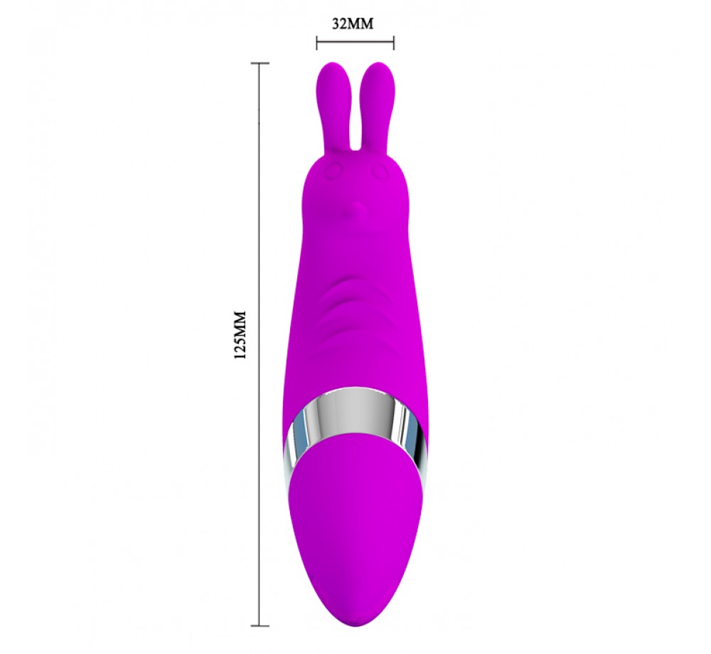 Мини-вибратор для женщин «Bunny», цвет розовый, Pretty Love Мини-вибратор для женщин «Bunny», цвет розовый, Pretty Love
