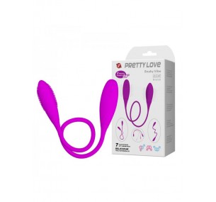 Оригинальный двойной вибростимулятор Pretty Love Snaky