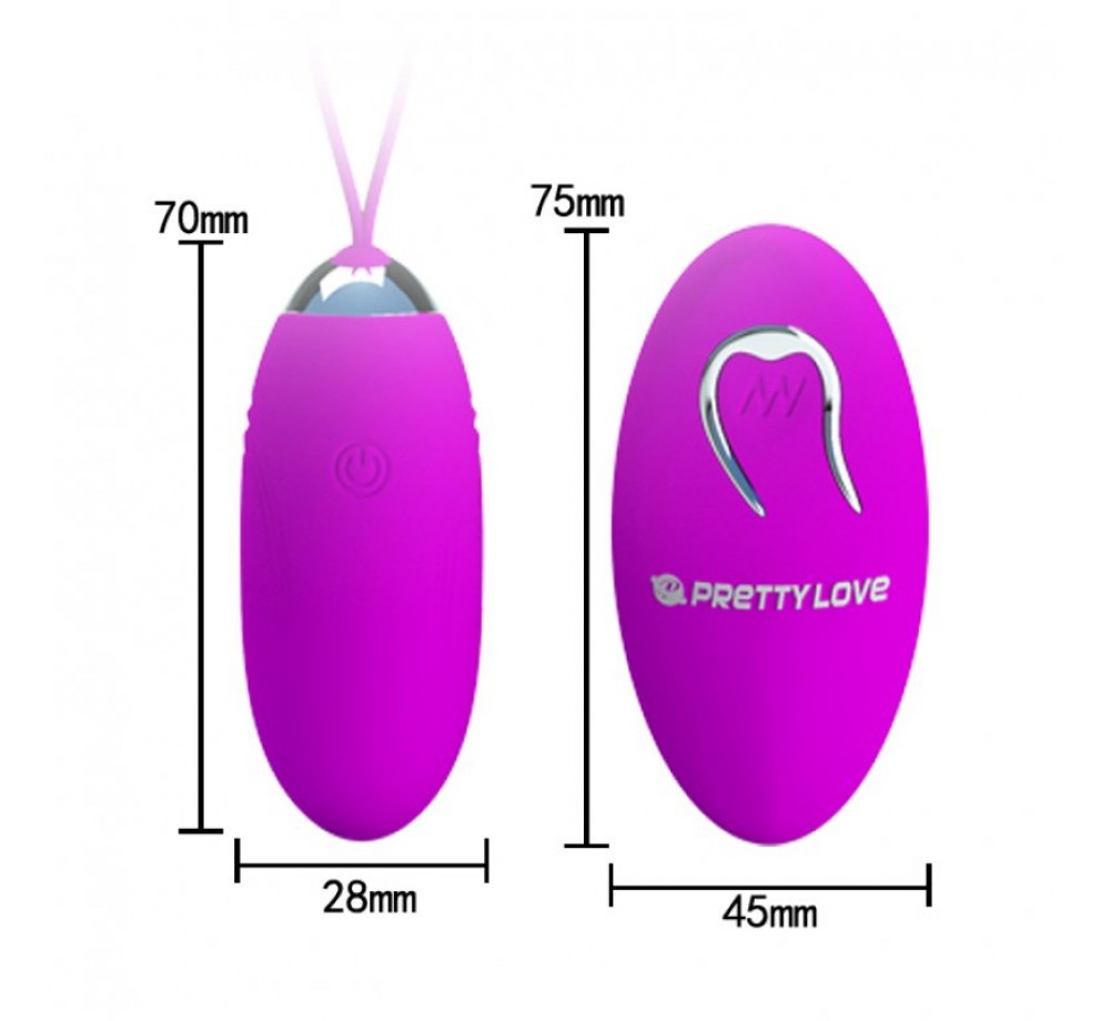 Виброяйцо Jenny на пульте ДУ и USB зарядкой Виброяйцо Jenny на пульте ДУ и USB зарядкой