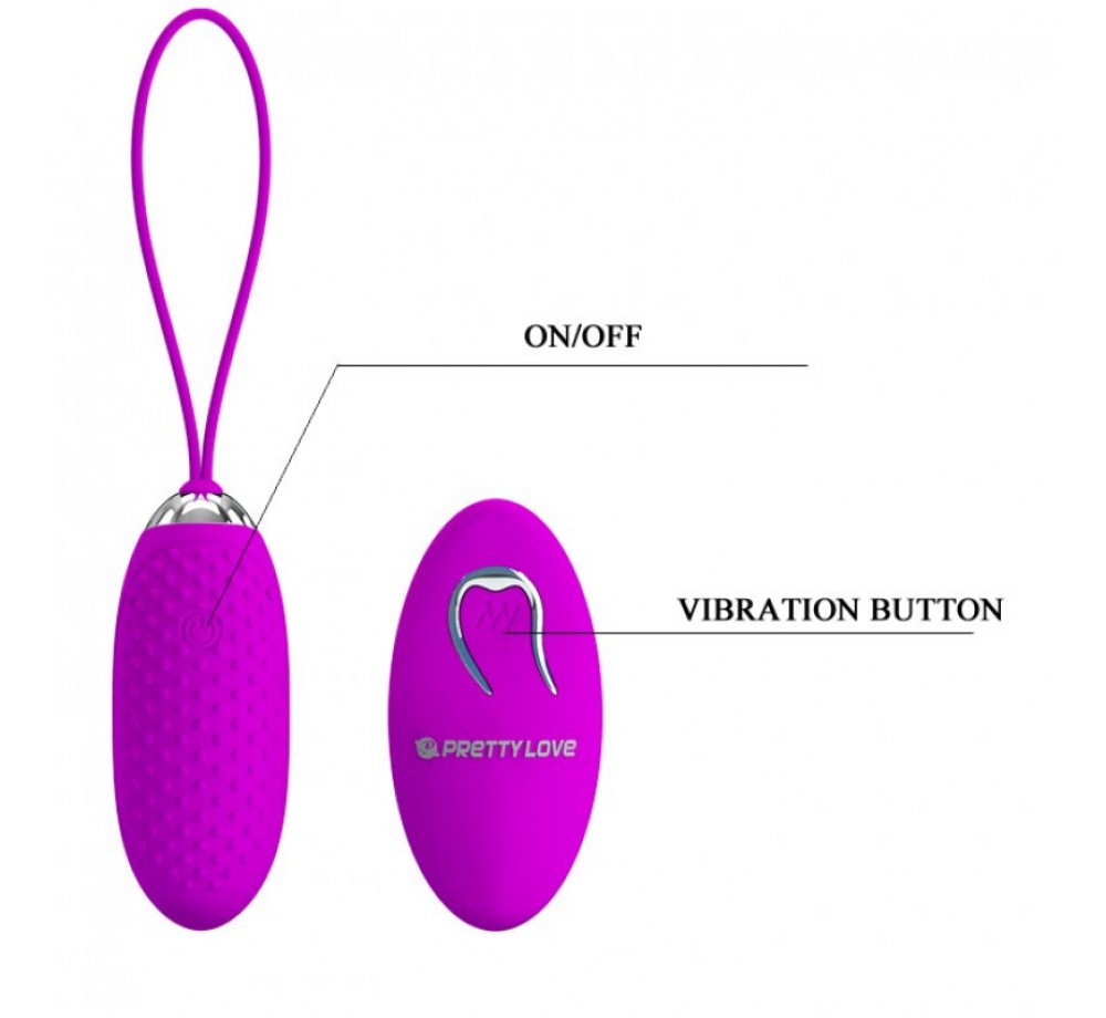 Виброяйцо Pretty Love Joanne с пультом ДУ перезаряжаемое Виброяйцо Pretty Love Joanne с пультом ДУ перезаряжаемое