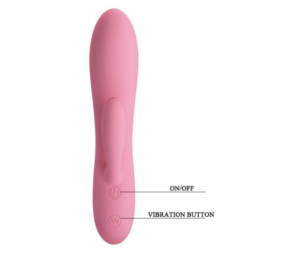 Вибратор перезаряжаемый Carоl,цвет нежно-розовый Вибратор перезаряжаемый Carоl,цвет нежно-розовый