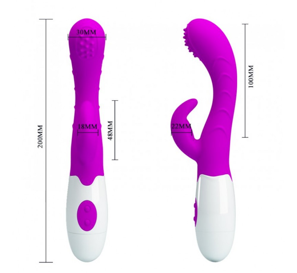 Вибратор с клиторальным стимулятором Arthur Вибратор с клиторальным стимулятором Arthur