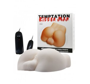 Мастурбатор анус с мошонкой и вибрацией Мастурбатор анус с мошонкой и вибрацией