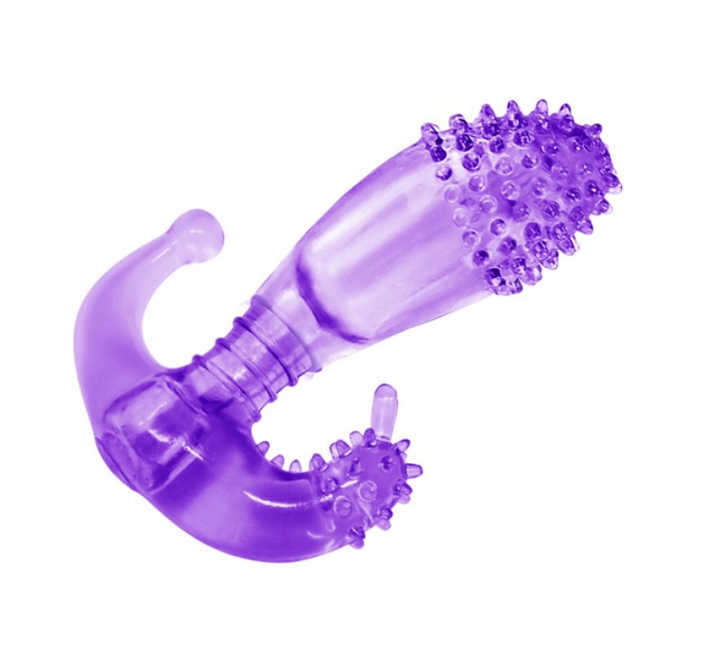 Вибро-стимулятор с анальным и клиторальным стимуляторами Вибро-стимулятор с анальным и клиторальным стимуляторами