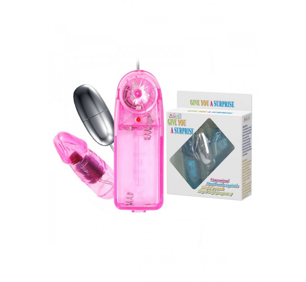 Двойная вибро-пуля с пультом Двойная вибро-пуля с пультом