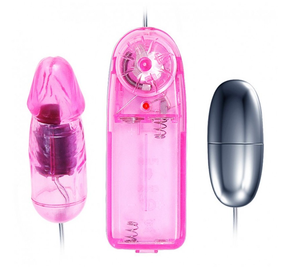 Двойная вибро-пуля с пультом Двойная вибро-пуля с пультом