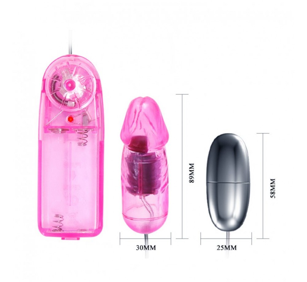 Двойная вибро-пуля с пультом Двойная вибро-пуля с пультом