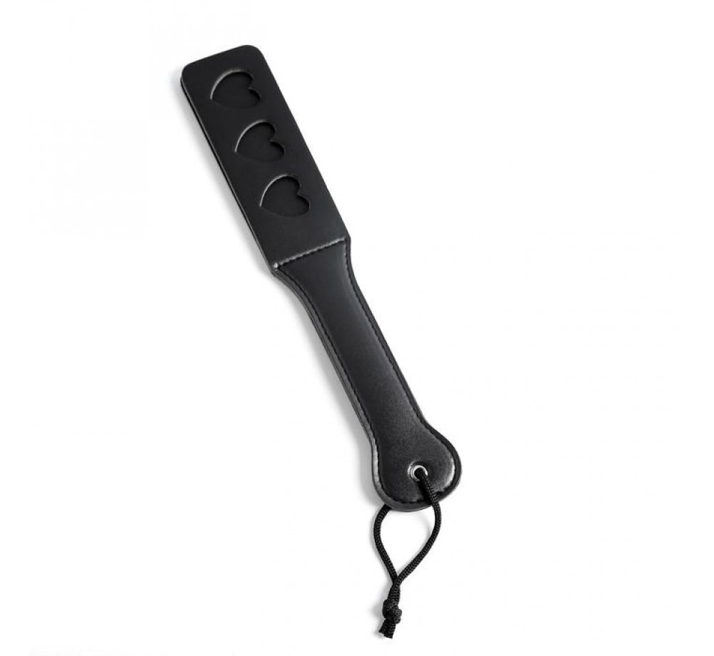 Шлёпалка кожаная Сердечки, 32 см х 5,5 см Шлёпалка кожаная Сердечки, 32 см х 5,5 см