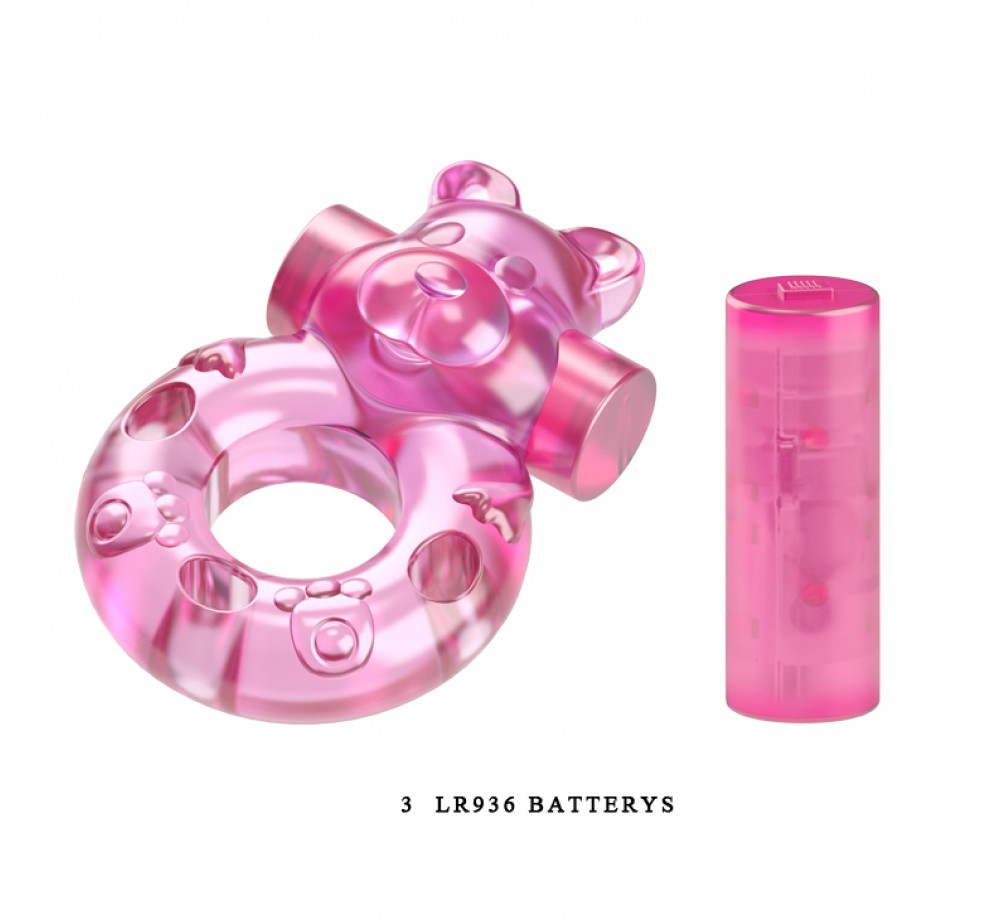 Вибрирующее эрекционное кольцо, арт BI-010083A Вибрирующее эрекционное кольцо, арт BI-010083A