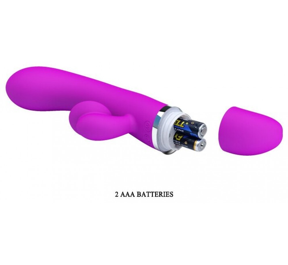 Вибратор силиконовый Pretty Love Bert с клиторальным отростком 18.8 см, BI-014346 Вибратор силиконовый Pretty Love Bert с клиторальным отростком 18.8 см, BI-014346