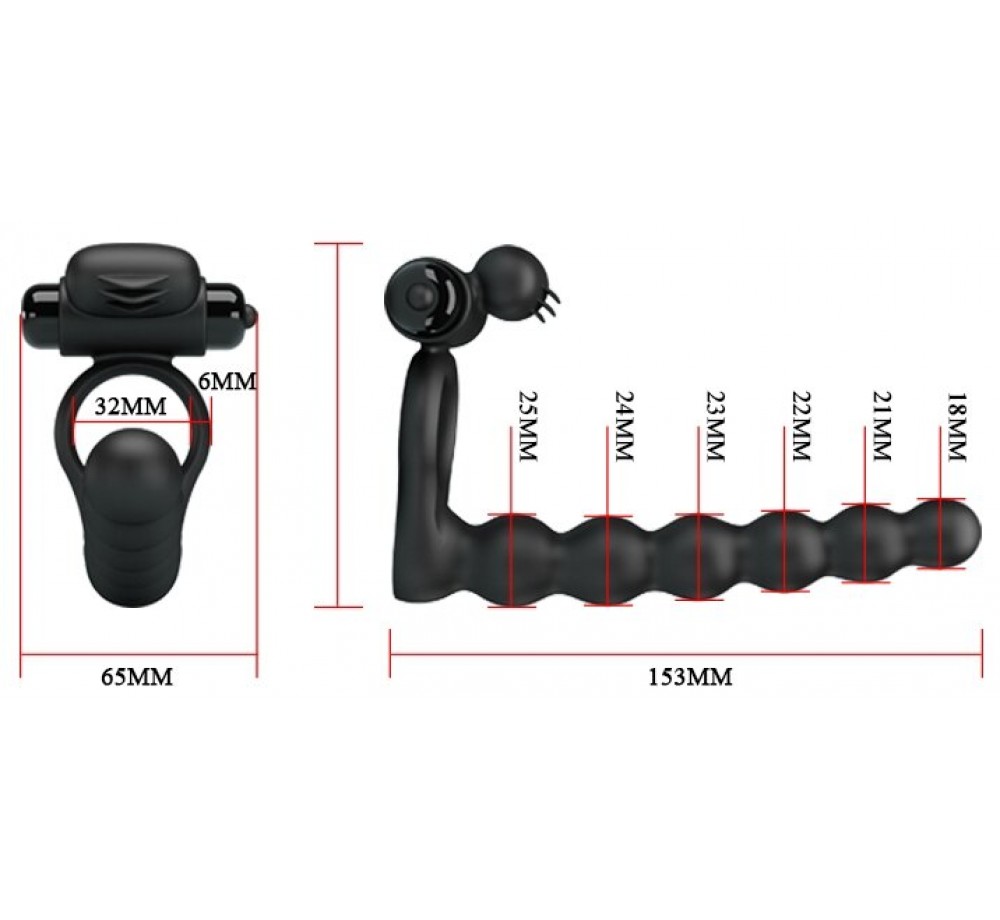 Насадка для двойной стимуляции Hercules Penis Sheath III - 15.3 см, BI-210218 Насадка для двойной стимуляции Hercules Penis Sheath III - 15.3 см, BI-210218