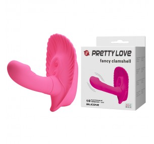 Беспроводной вибростимулятор Pretty Love Fancy Clamshell Беспроводной вибростимулятор Pretty Love Fancy Clamshell