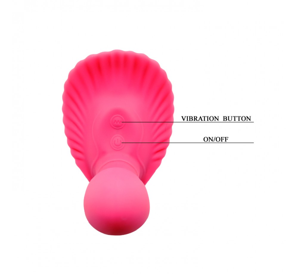 Беспроводной вибростимулятор Pretty Love Fancy Clamshell Беспроводной вибростимулятор Pretty Love Fancy Clamshell