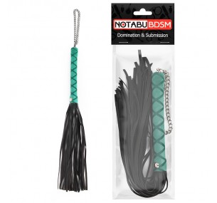 ПЛЕТЬ L ручки 160 мм, L хвоста 240 мм, цвет чёрный/бирюзовый арт. NTB-80644 ПЛЕТЬ L ручки 160 мм, L хвоста 240 мм, цвет чёрный/бирюзовый арт. NTB-80644