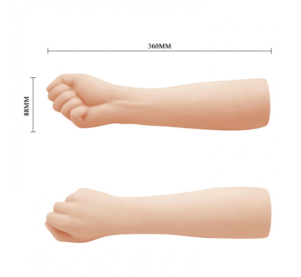 Кулак для фистинга, Baile BW-007039R Кулак для фистинга, Baile BW-007039R