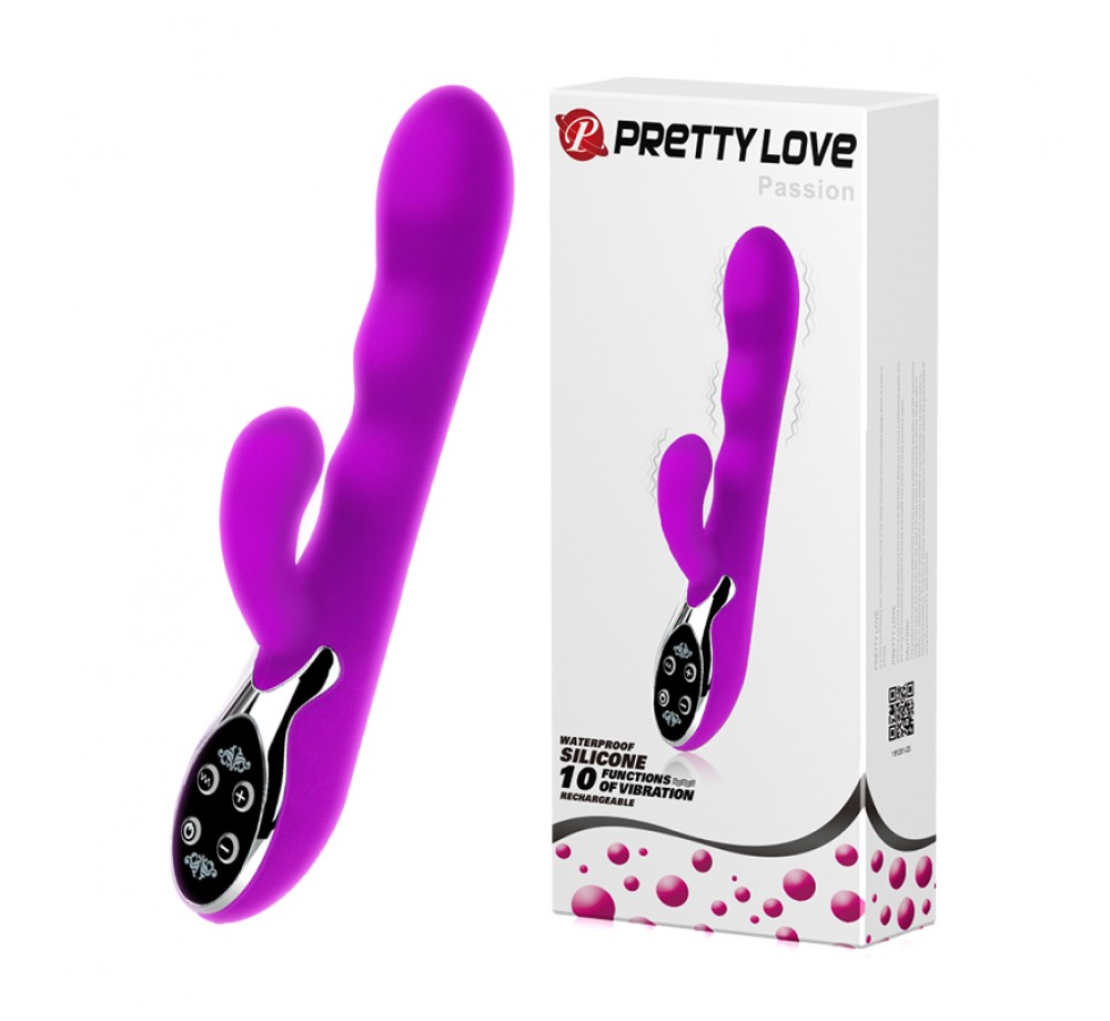 Вибратор перезаряжаемый Pretty Love PASSION, BI-014107