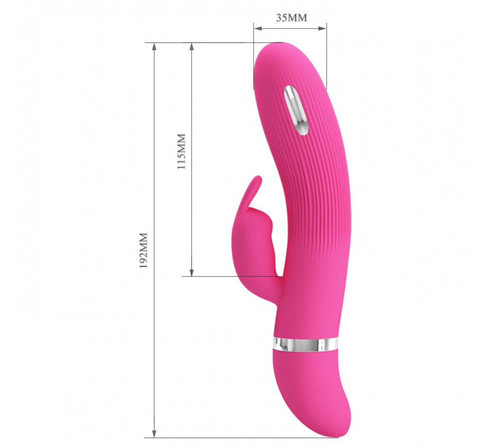 Вибростимулятор Ingram с функцией электрошока и клиторальной стимуляцией, BI-014663 Вибростимулятор Ingram с функцией электрошока и клиторальной стимуляцией, BI-014663