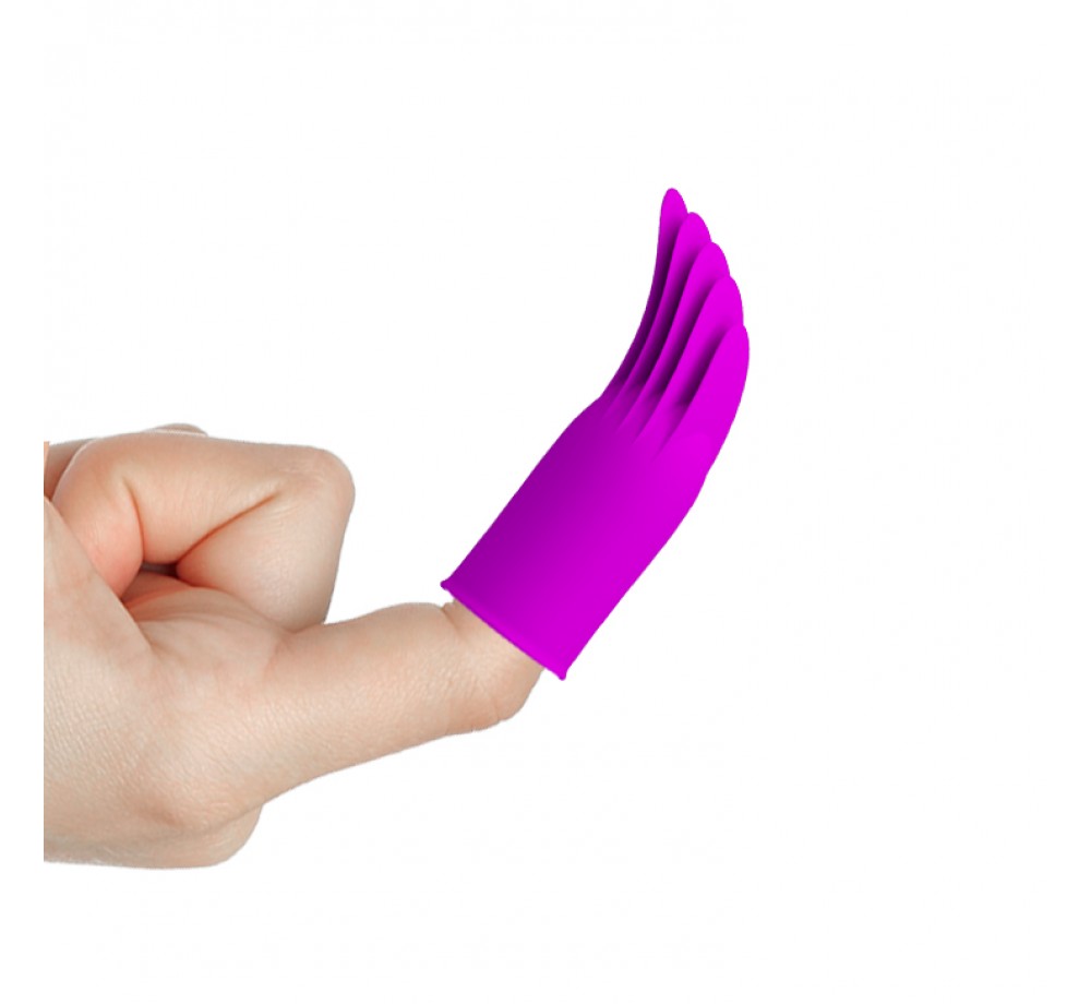 Вибратор силиконовый с язычками Gemma 8.8 см BI-014598, фиолетовый Вибратор силиконовый с язычками Gemma 8.8 см BI-014598, фиолетовый