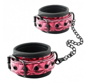 НАРУЧНИКИ LUXURY FETISH,цвет красно-черный,искусственная кожа НАРУЧНИКИ LUXURY FETISH,цвет красно-черный,искусственная кожа