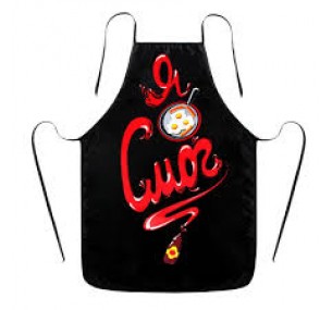 Фартук для настоящего холостяка "Я Смог",размер 50 см х 70 см. 