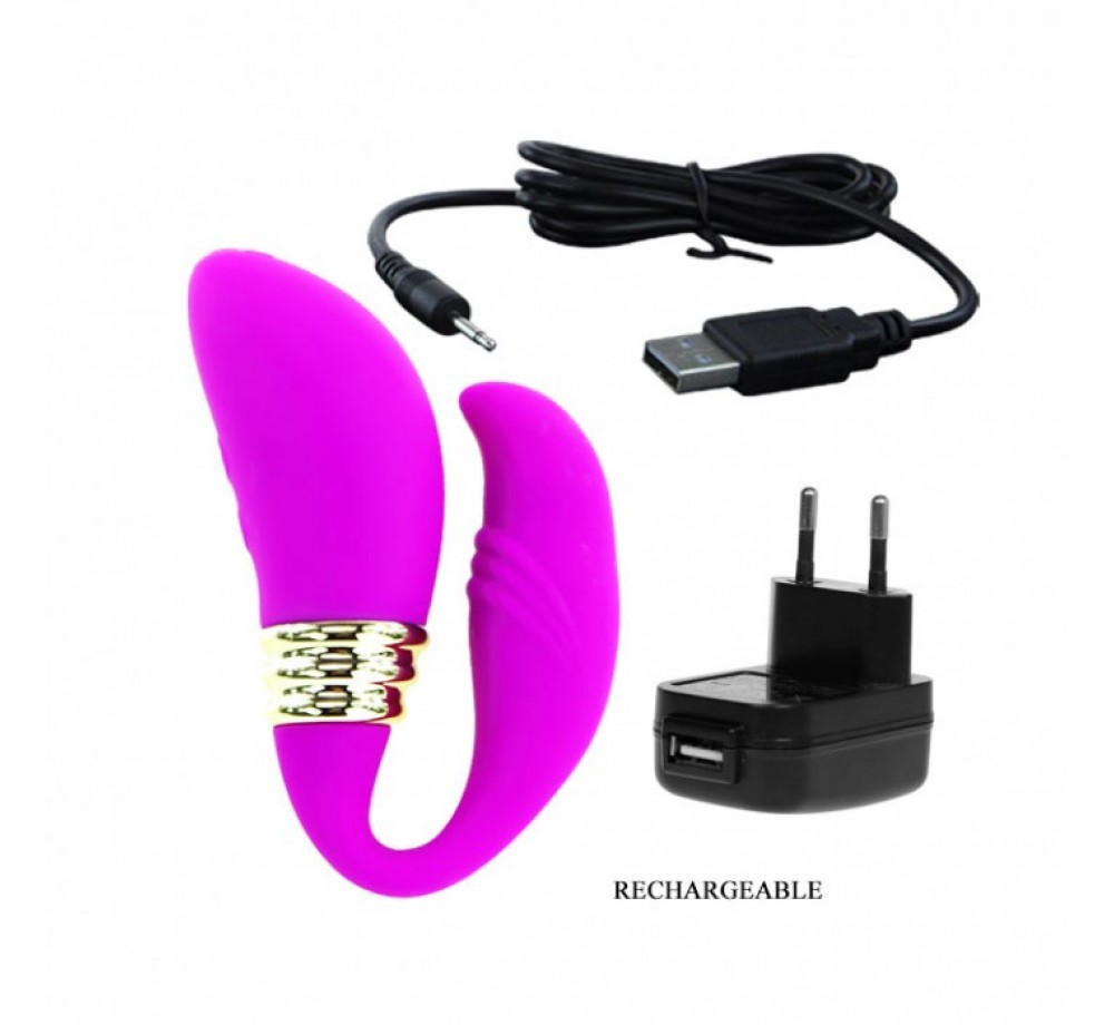 Вибратор для двоих Pretty Love, BI-014136 Вибратор для двоих Pretty Love, BI-014136