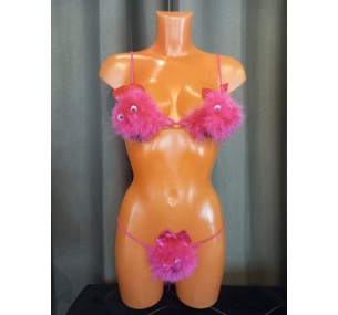 Комплект женского нижнего белья из 2 предметов с бюстгальтером и трусами,размер XS. Комплект женского нижнего белья из 2 предметов с бюстгальтером и трусами,размер XS.