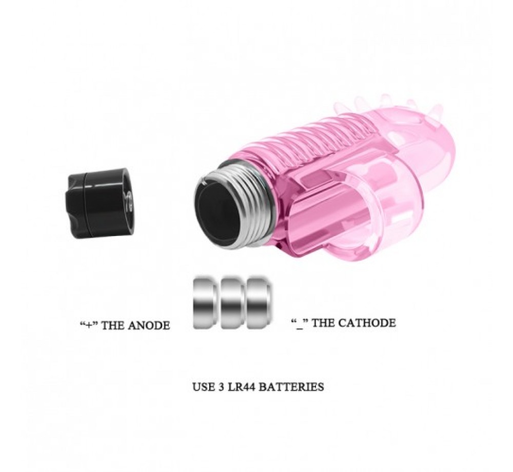 Насадка-стимулятор Baile Finger Vibrator / BI-010148 (розовый) Насадка-стимулятор Baile Finger Vibrator / BI-010148 (розовый)