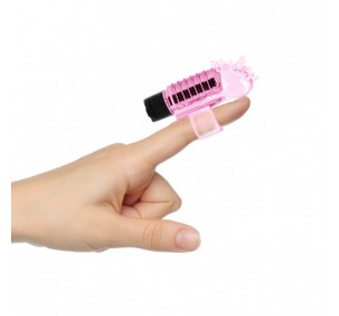 Насадка-стимулятор Baile Finger Vibrator / BI-010148 (розовый)