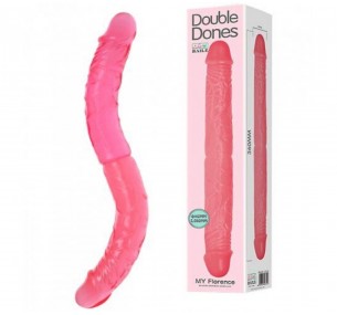 ДВОЙНОЙ ЭЛАСТИЧНЫЙ ФАЛЛОС BAILE 36 СМ ДВОЙНОЙ ЭЛАСТИЧНЫЙ ФАЛЛОС BAILE 36 СМ