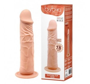 Фаллоимитатор на присоске реалистичный, силикон, цвет телесный. Арт. BW-007013R 