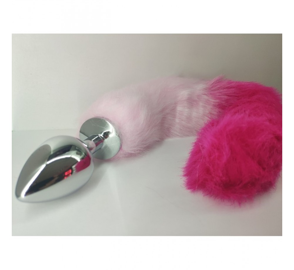 Втулка с хвостом розового цвета Артикул: 8826p Втулка с хвостом розового цвета Артикул: 8826p