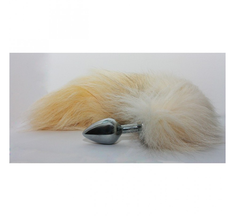 Хвост, белый металл, White- Артикул: 7599w