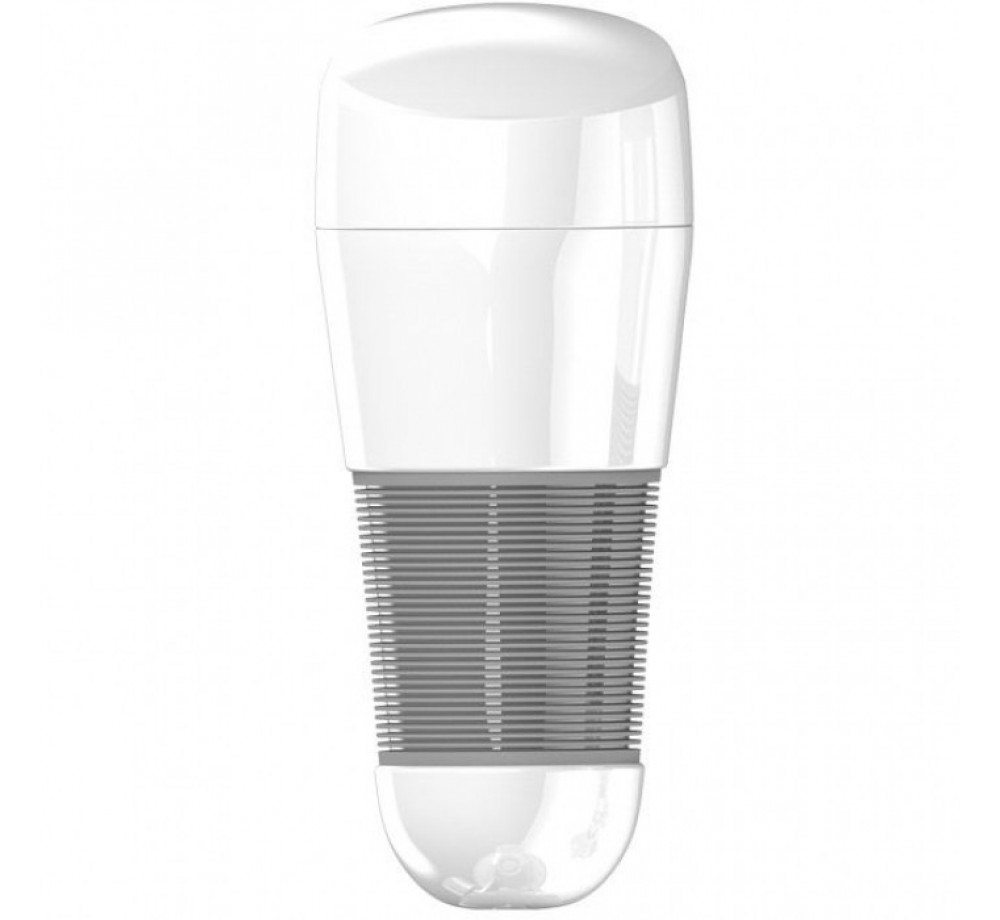 Мастурбатор-анус в белой колбе с крышкой