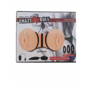 ДВОЙНОЙ МАСТУРБАТОР CRAZY BULL EMMA С КОЛЬЦАМИ С ВИБРОЯЙЦОМ, АРТ BM-009148ZH ДВОЙНОЙ МАСТУРБАТОР CRAZY BULL EMMA С КОЛЬЦАМИ С ВИБРОЯЙЦОМ, АРТ BM-009148ZH