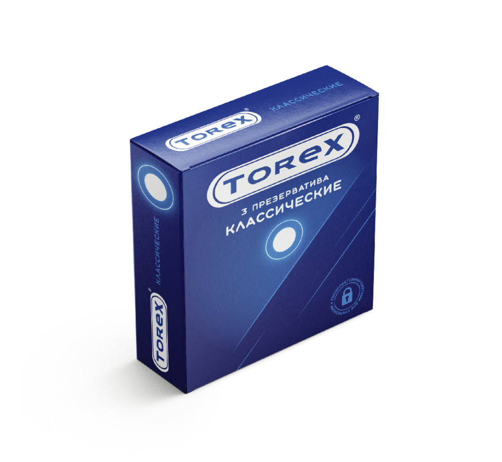 Презервативы «Torex классические» из латекса в силиконовой смазке,прозрачные,гладкие,3 шт. Презервативы «Torex классические» из латекса в силиконовой смазке,прозрачные,гладкие,3 шт.