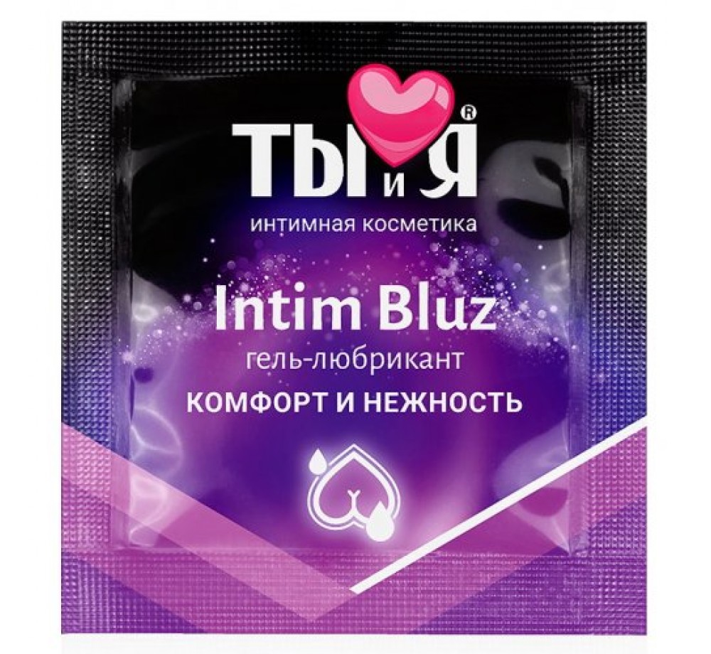 Пробник анальный гель-лубрикант Intim Bluz 4 гр.