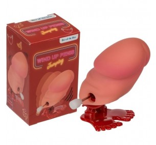 Сувенирный прыгающий пенис Wind-Up Jumping Willy  Сувенирный прыгающий пенис Wind-Up Jumping Willy