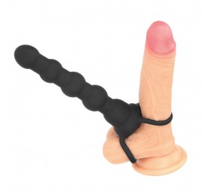 Насадка для двойного проникновения с вибрацией Vibrating Fantasy 16 см, СИЛИКОН, ЧЕРНАЯ. Насадка для двойного проникновения с вибрацией Vibrating Fantasy 16 см, СИЛИКОН, ЧЕРНАЯ.