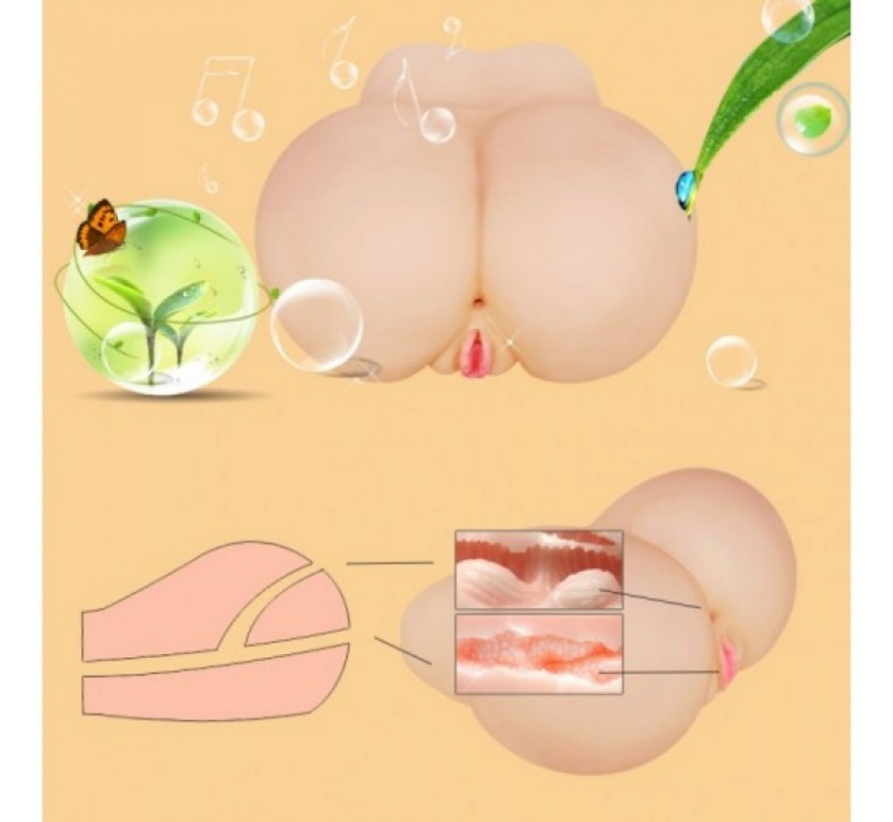 МАСТУРБАТОР РЕАЛИСТИЧНЫЙ ВАГИНА И АНУС, АРТ QSX001 МАСТУРБАТОР РЕАЛИСТИЧНЫЙ ВАГИНА И АНУС, АРТ QSX001