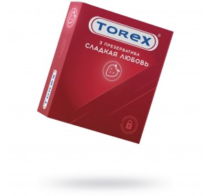 ПРЕЗЕРВАТИВЫ СЛАДКАЯ ЛЮБОВЬ TOREX ЛАТЕКС, №3, 19 СМ. ПРЕЗЕРВАТИВЫ СЛАДКАЯ ЛЮБОВЬ TOREX ЛАТЕКС, №3, 19 СМ.