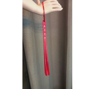 ПЛЕТЬ,натуральная кожа,длина 40 см,цвет красный ПЛЕТЬ,натуральная кожа,длина 40 см,цвет красный