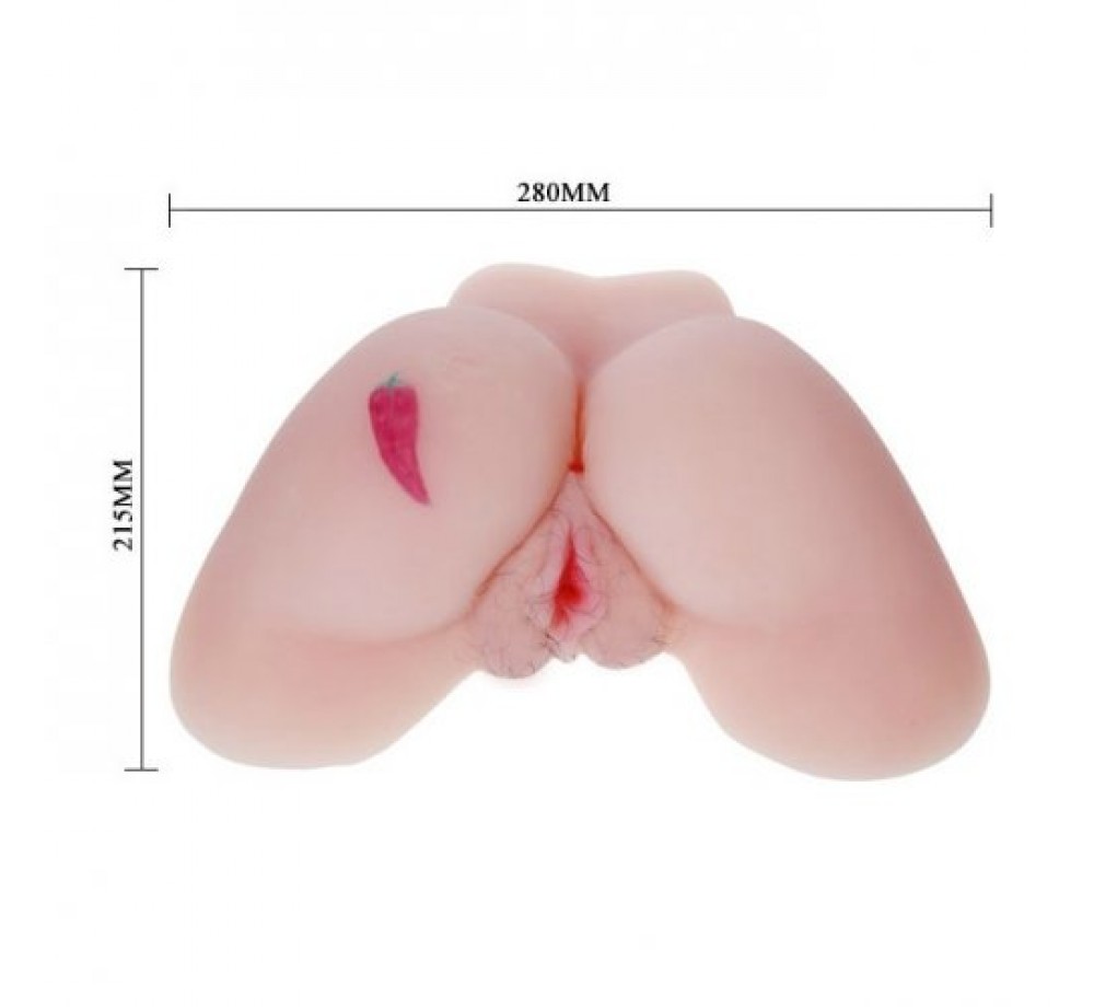 Попка и вагина с тату в виде перчика Baile Vibration Passion Danna Попка и вагина с тату в виде перчика Baile Vibration Passion Danna