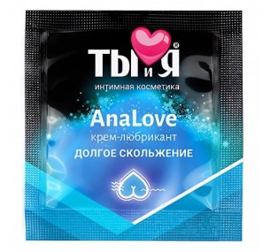 Пробник анальная смазка Analove на водно-силиконовой основе 4 мл