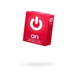 ПРЕЗЕРВАТИВЫ ON, SUPER THIN, УЛЬТРАТОНКИЕ, 18,5 СМ, 5,4 СМ, 1 ШТ. ПРЕЗЕРВАТИВЫ ON, SUPER THIN, УЛЬТРАТОНКИЕ, 18,5 СМ, 5,4 СМ, 1 ШТ.