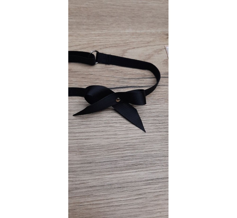 Подвязка с бантиком на ногу Nixie Maddalena black, one size, 3292-34 Подвязка с бантиком на ногу Nixie Maddalena black, one size, 3292-34