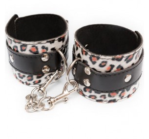 Наручники леопардовой расцветки, Пикантные штучки Наручники леопардовой расцветки, Пикантные штучки