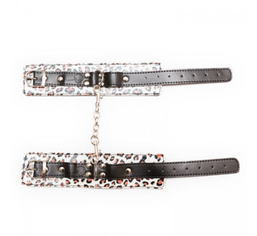 Наручники леопардовой расцветки, Пикантные штучки Наручники леопардовой расцветки, Пикантные штучки